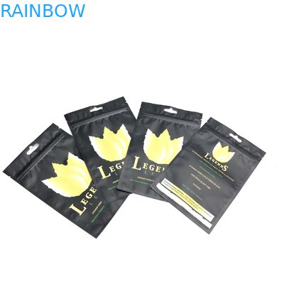 Sac rescellable de serrure de fermeture éclair de Matte Film MOPP VMPET pour le tabac de cigarette