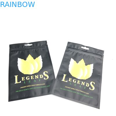 Sac rescellable de serrure de fermeture éclair de Matte Film MOPP VMPET pour le tabac de cigarette