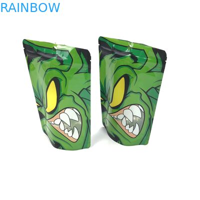 la serrure de fermeture éclair de nourriture de 120microns MOPP VMPET met en sac pour le thé vert