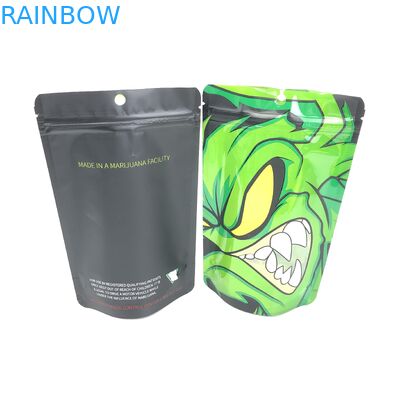 la serrure de fermeture éclair de nourriture de 120microns MOPP VMPET met en sac pour le thé vert