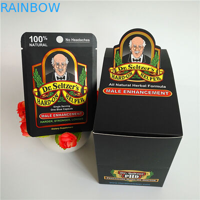 3,5 grammes de mauvaise herbe sèche de fleur empaquetant les sacs MOPP d'aluminium de Mylar