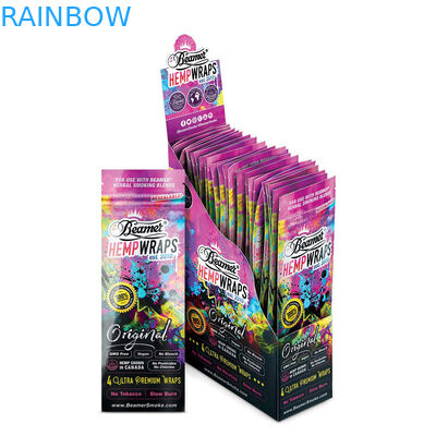 Haute poche émoussée 300gsm de cigare d'enveloppe de la barrière CMYK 200mic