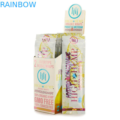 Haute poche émoussée 300gsm de cigare d'enveloppe de la barrière CMYK 200mic