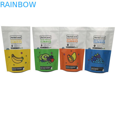 Sac MOPP de BDC Mylar d'ANIMAL FAMILIER de Gummies Fleixble de catégorie comestible