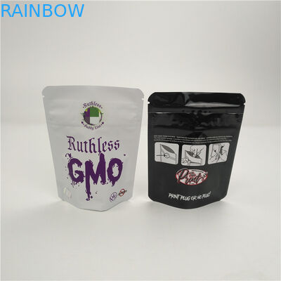 Biscuits du sac 3.5g d'emballage d'huile du chanvre VMPET 100micron CBD de Canabies