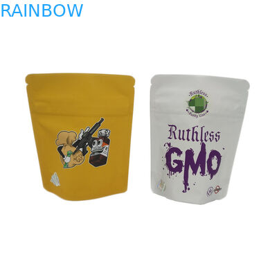 Sacs de cannabis de papier d'aluminium du chanvre 7g 3.5g de fleurs