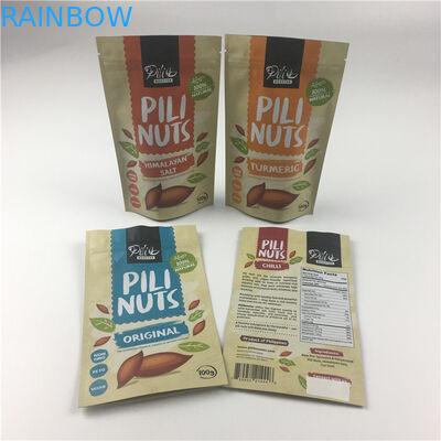 L'aluminium a stratifié le thé zip-lock rescellable de Doypack Matcha de sac de Mylar