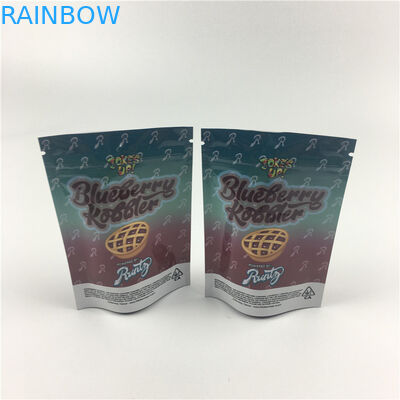 Sacs de empaquetage de mauvaise herbe en plastique de Mylar 7g 3.5g 14g 100micron