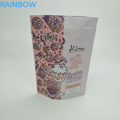 Bolsa Matt Film MOPP VMPET rescellable tiennent la poche pour des haricots Doypack