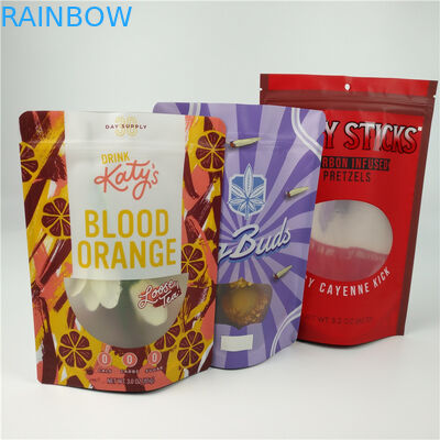 Impression zip-lock de gravure de sac d'emballage d'Edibles Mylar de sortie