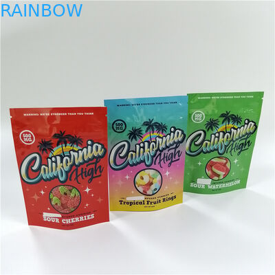 Gravure imprimant le sac VMPET d'emballage de Mylar pour l'ours de Gummies