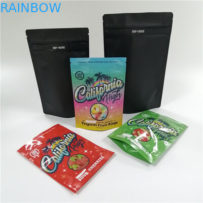 Gravure de Gummies imprimant la poche 3.5g 7g 14g d'emballage de tabac