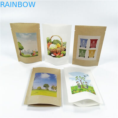 Le papier d'emballage MOPP VMPET tiennent vers le haut des sacs zip-lock 18x26cm