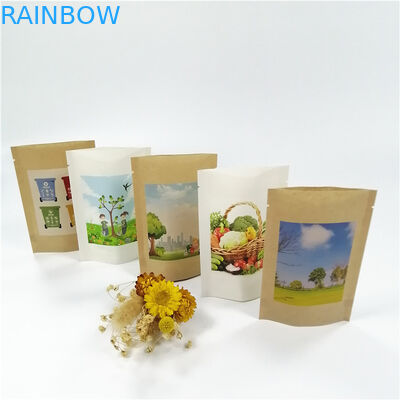 Le papier d'emballage MOPP VMPET tiennent vers le haut des sacs zip-lock 18x26cm