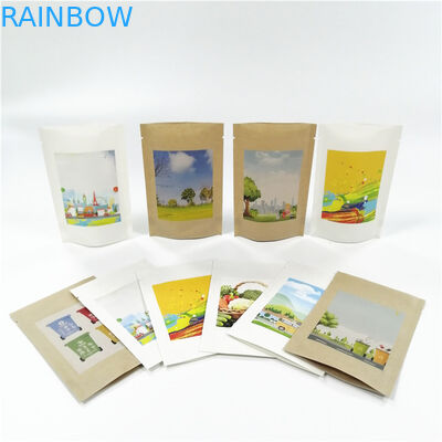 Sac de empaquetage biodégradable de papier de 100mircon VMPET emballage