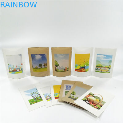 Sac de empaquetage biodégradable de papier de 100mircon VMPET emballage