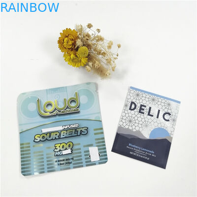 sac métallique d'emballage d'impression du TH 100mircon CMYK des CB 3.5g