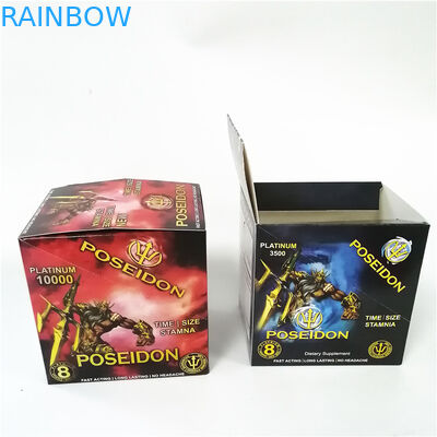 500k cartes en plastique sexuelles de la pilule 3d avec l'affichage de 24ct 30ct