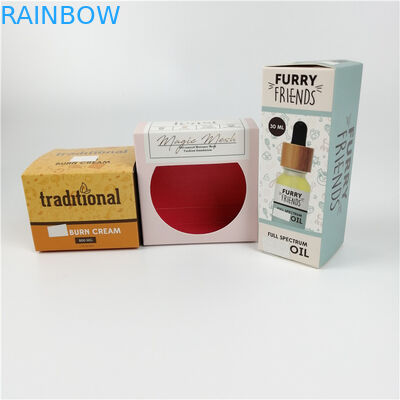 La coutume de estampillage chaude de biscuits de carton a imprimé les boîtes de papier avec le logo privé