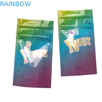 14g Gummies imprimé par Digital petit tiennent le plastique de catégorie comestible de poche