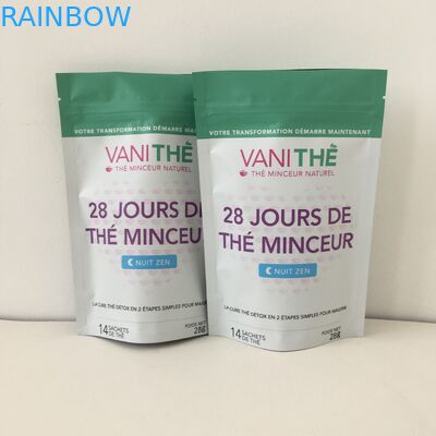 Support de papier d'aluminium vers le haut du sac de casse-croûte de tirette empaquetant Digital imprimé