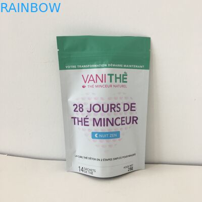 Support de papier d'aluminium vers le haut du sac de casse-croûte de tirette empaquetant Digital imprimé