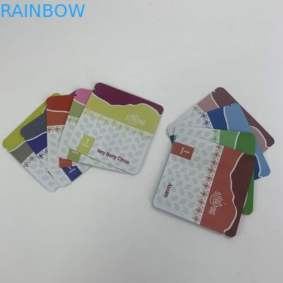 L'emballage fait sur commande de sachet de papier d'aluminium a imprimé la soudure à chaud de 3 côtés