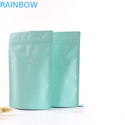 Gravure imprimant des sacs de café de Matte Finish Aluminum Foil Zipper avec la valve