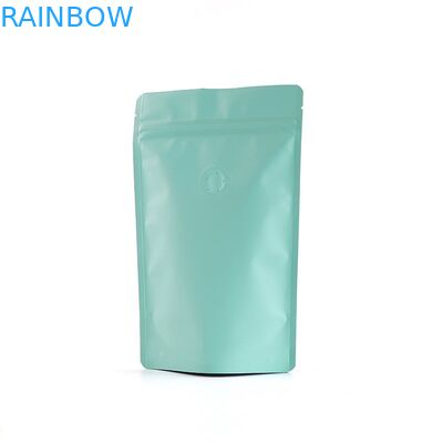 Gravure imprimant des sacs de café de Matte Finish Aluminum Foil Zipper avec la valve