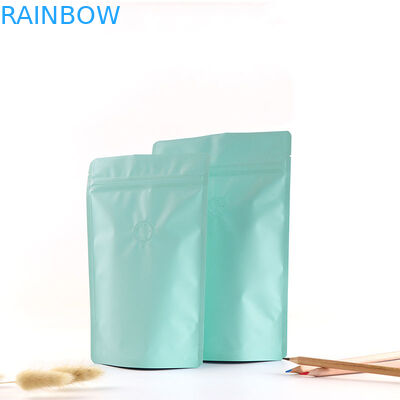 Gravure imprimant des sacs de café de Matte Finish Aluminum Foil Zipper avec la valve