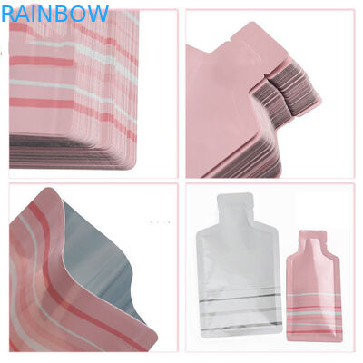 5ml biodégradable en plastique témoin 3 de poche plate latérale cosmétique de joint