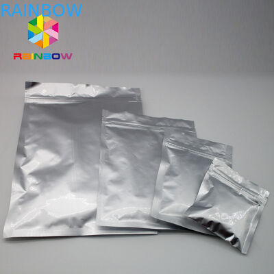 5 le côté de la poche 3 d'aluminium de stockage de nourriture de barrière de Mylar de plaine de gallon a scellé 10" X 14"