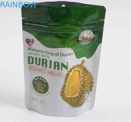 Poche rescellable de 120 Mic Stand Up Food Packaging avec la tirette