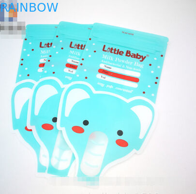 Sac réutilisable de stockage de lait maternel de PE de MOPP de catégorie comestible d'OEM 120 microns