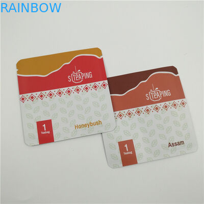 La catégorie comestible de sac de papier d'aluminium de soudure à chaud de Mylar de thé sentent l'impression de gravure de preuve