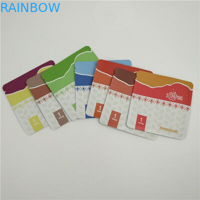 La catégorie comestible de sac de papier d'aluminium de soudure à chaud de Mylar de thé sentent l'impression de gravure de preuve