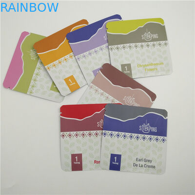 Étanche à l'humidité écologique de sac de Matte Heat Seal Tea Packaging de papier aluminium