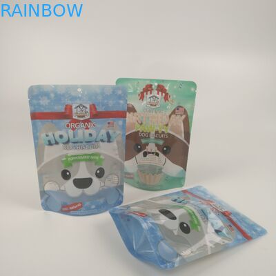 Le biscuit Mylar de poulet de chien tiennent le logo adapté aux besoins du client par emballage alimentaire d'animal familier