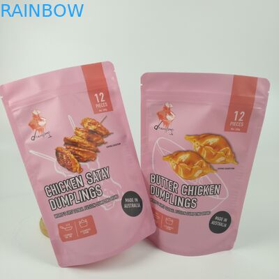 Le café Matt Zipper Custom Printed Barrier met en sac la position d'individu stratifié