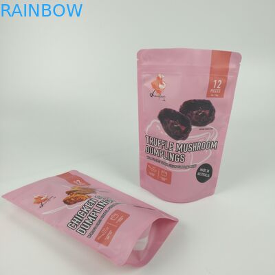 Le café Matt Zipper Custom Printed Barrier met en sac la position d'individu stratifié