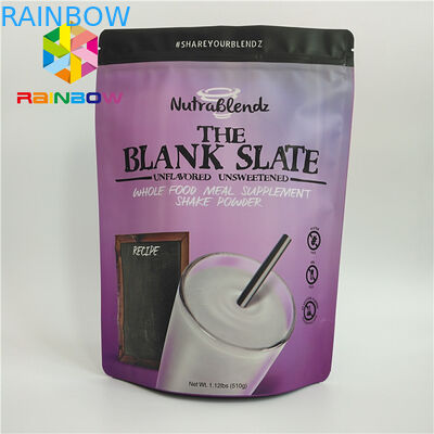 Emballage alimentaire Matte Plastic Zip Lock Stand vers le haut de sac de poche pour des écrous de sucrerie