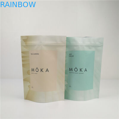 Poches faites sur commande de support de plastique stratifié de tirette pour des sels de Bath