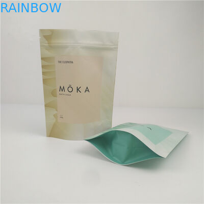 Poches faites sur commande de support de plastique stratifié de tirette pour des sels de Bath