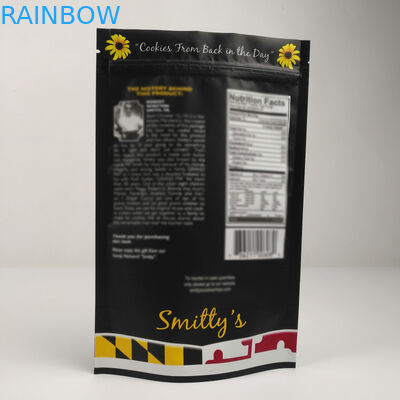 La preuve debout en plastique d'odeur de sac de tirette de papier d'aluminium de Mylar a adapté aux besoins du client imprimé
