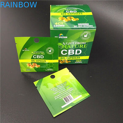 3.5g les biscuits Mylar met en sac des graines de fleur de toucher doux empaquetant des sacs de sucrerie de sac témoin de thé de sachet