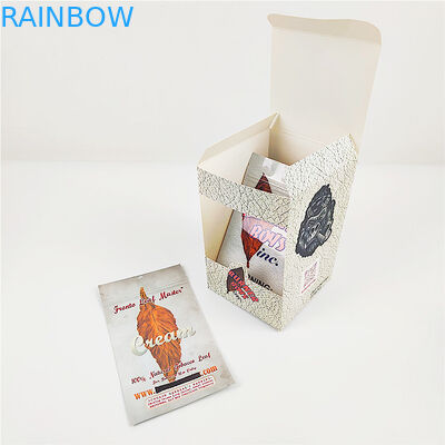 Boîte et sac adaptés aux besoins du client d'emballage d'enveloppe de cigare de feuille de Grabba de boîte de Logo Printed Paper Cigar Wraps