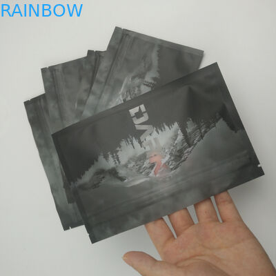 Serrure rescellable de fermeture éclair de Front Back Window Heat Sealed de preuve claire d'odeur empaquetant le joint latéral Doypack du stockage trois de nourriture de Mylar