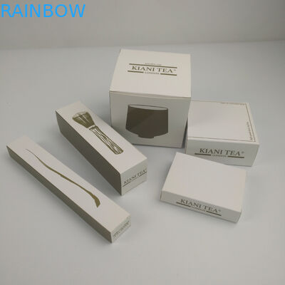 L'emballage de empaquetage de papier imprimé de maquillage de cosmétiques de papier de crème de boîte enferme dans une boîte les boîtes de papier pliables de la vente en gros 2oz 60ml 30ml