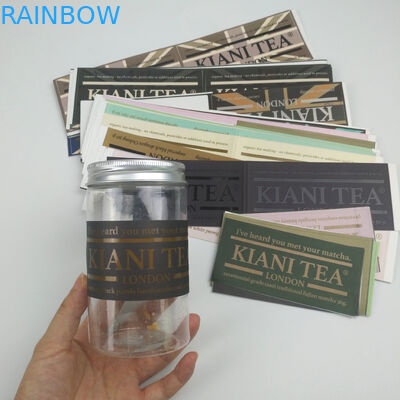 Acceptez l'OEM fait sur commande de logo que Fashionabl a imprimé les autocollants imperméables d'étiquette adhésive de label adhésif de vin d'autocollants