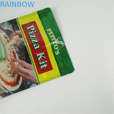 Le sac de nourriture emballant l'aluminium fait sur commande de café de sacs de Logo Smell Proof tiennent le support imprimé de poche vers le haut des sacs emballant la pizza